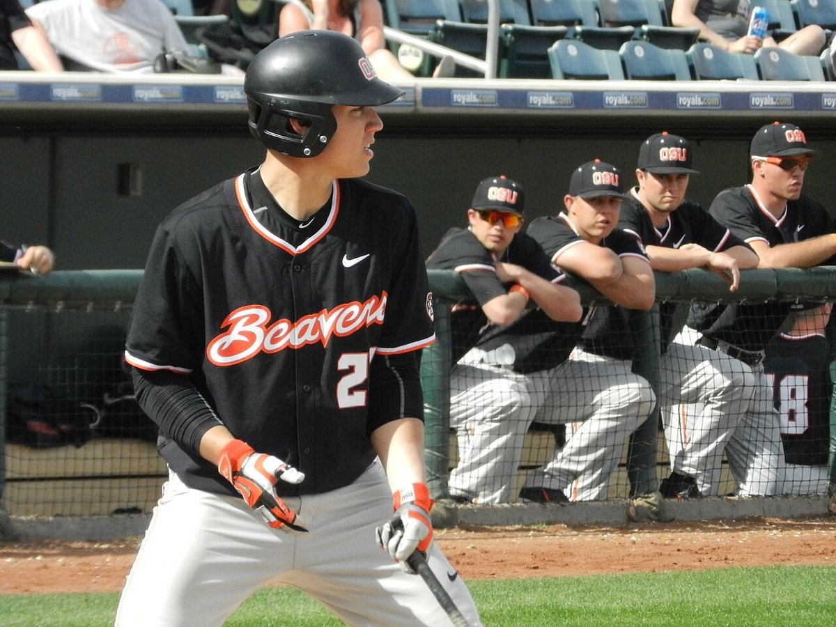 Oregon State Beavers baseball game action